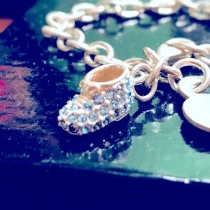 SALE💝Sterling BLUE Bootie BRACELET.